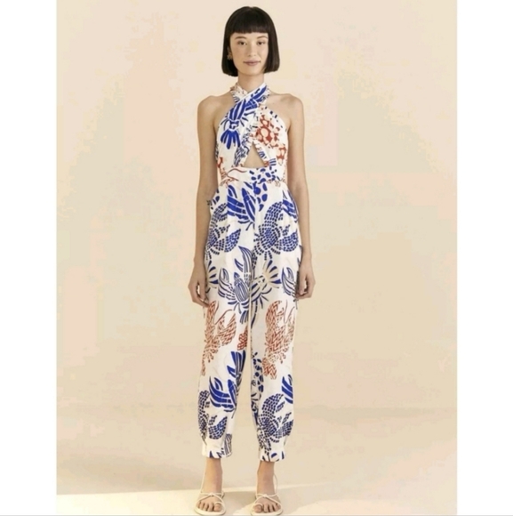 Farm Rio Lobster Jumpsuit - Picture 2 of 5
